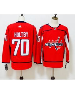Men's Washington Capitals #70 Braden Holtby Red Stitched NHL Jersey (Red)
