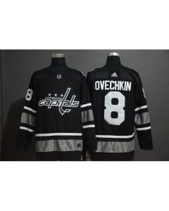 Men's Washington Capitals #8 Alexander Ovechkin Black 2019 NHL All-Star Game Jersey