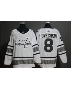 Men's Washington Capitals #8 Alexander Ovechkin White 2019 NHL All-Star Game Jersey