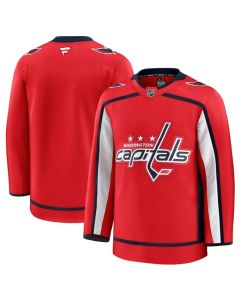 Men's Washington Capitals Blank Red 2024-25 Home Stitched Hockey Premium Jersey