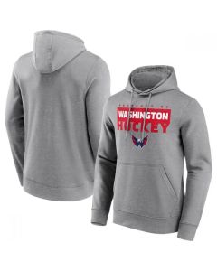 Men's Washington Capitals Grey Gain Ground Hoodie