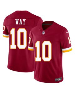 Men's Washington Commanders #10 Tress Way Burgundy 2026 Vapor F.U.S.E. Limited Jersey