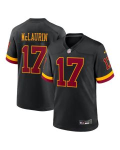 Men's Washington Commanders #17 Terry McLaurin Black Hail Raiser Alternate Game Jersey