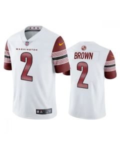 Men's Washington Commanders #2 Dyami Brown White Vapor Untouchable Stitched Football Jersey