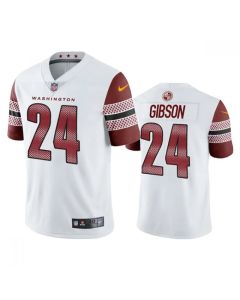 Men's Washington Commanders #24 Antonio Gibson White Vapor Untouchable Stitched Football Jersey