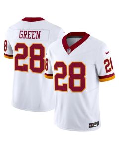 Men's Washington Commanders #28 Darrell Green White 2025 F.U.S.E. Throwback Vapor Limited Stitched Football Jersey (Green White)
