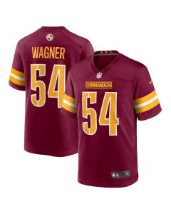 Men's Washington Commanders #54 Bobby Wagner Burgundy Game Jersey
