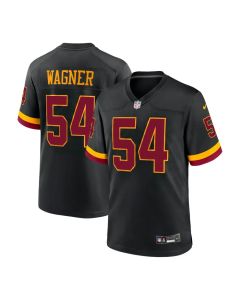 Men's Washington Commanders #54 Bobby Wagner Nike Black Hail Raiser Alternate Retired Player Game Jersey (Black)