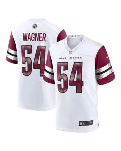 Men's Washington Commanders #54 Bobby Wagner White Game Jersey (White)