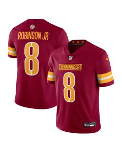 Men's Washington Commanders #8 Brian Robinson Jr. Burgundy Vapor Untouchable Limited Jersey (Burgundy)