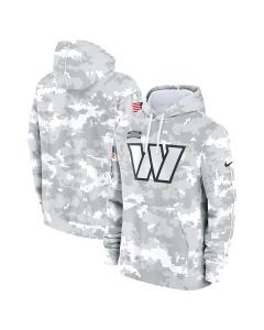 Men's Washington Commanders Arctic Camo 2024 Salute to Service Club Fleece Pullover Hoodie (Style 2)