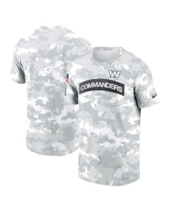 Men's Washington Commanders Arctic Camo 2024 Salute To Service Performance T-Shirt (2024)