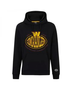 Men's Washington Commanders Black BOSS X Touchback Pullover Hoodie