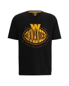 Men's Washington Commanders Black BOSS X Trap T-Shirt