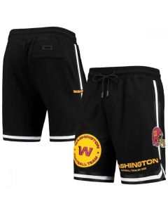 Men's Washington Commanders Black Shorts