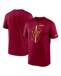 Men's Washington Commanders Burgundy Legend Icon Performance T-Shirt