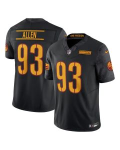 Men's Washington Commanders Jonathan Allen Black Alternate Vapor F.U.S.E. Limited Jersey
