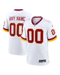 Men's Washington Commanders Nike White Game Super Bowl Era Custom Jersey (White)