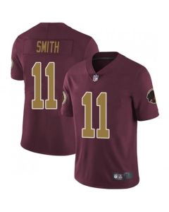 Men's Washington Football Team #11 Alex Smith Red Vapor Untouchable Limited Stitched Jersey