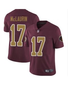 Men's Washington Football Team #17 Terry McLaurin Red Color Rush Limited Stitched Jersey