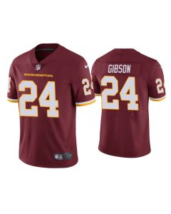 Men's Washington Football Team #24 Antonio Gibson Red Vapor Untouchable Limited Stitched Jersey