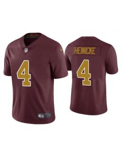 Men's Washington Football Team #4 Taylor Heinicke Red Vapor Untouchable Limited Stitched Jersey