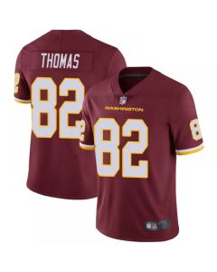 Men's Washington Football Team #82 Logan Thomas Red Vapor Untouchable Limited Stitched Jersey