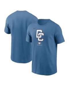 Men's Washington Nationals Blue 2025 City Connect Logo T-Shirt (Blue)
