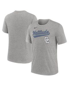 Men's Washington Nationals Heather Charcoal 2025 City Connect Tri-Blend T-Shirt
