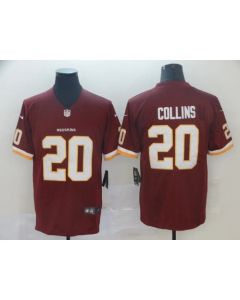 Men's Washington Redskins #20 Landon Collins Red Vapor Untouchable Limited NFL Stitched Jersey