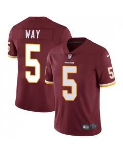 Men's Washington Redskins #5 Tress Way Red Vapor Untouchable Limited Stitched NFL Jersey
