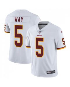 Men's Washington Redskins #5 Tress Way White Vapor Untouchable Limited Stitched NFL Jersey
