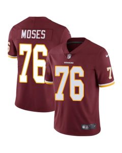 Men's Washington Redskins #76 Morgan Moses Burgundy Red Vapor Untouchable Limited Stitched NFL Jersey