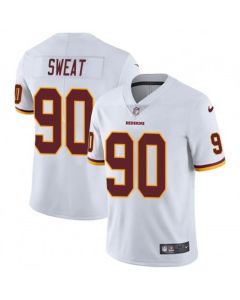 Men's Washington Redskins #90 Montez Sweat White Vapor Untouchable Limited NFL Stitched Jersey