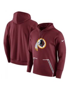 Men's Washington Redskins Burgundy Champ Drive Vapor Speed Pullover Hoodie