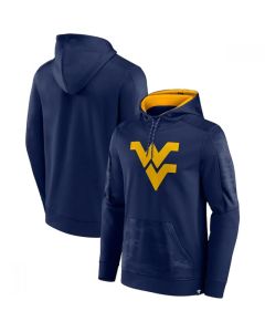 Men's West Virginia Mountaineers Navy On The Ball Pullover Hoodie
