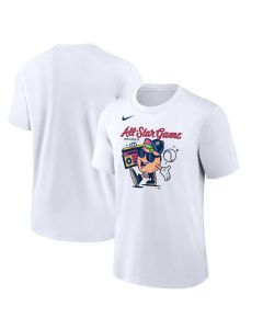 Men's White 2025 MLB All-Star Game Heavyweight T-Shirt (White)