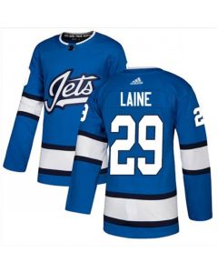 Men's Winnipeg Jets #29 Patrik Laine Blue Stitched NHL Jersey