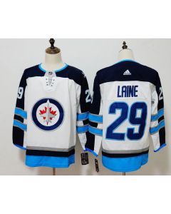 Men's Winnipeg Jets #29 Patrik Laine White Stitched NHL Jersey (White)