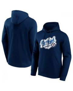 Men's Winnipeg Jets Navy Hometown Graphic Hoodie
