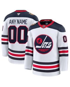 Men's Winnipeg Jets White 2026 Home Stitched Hockey Custom Jersey