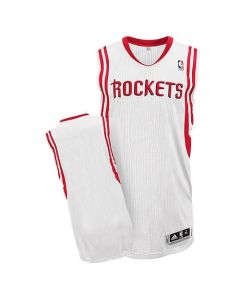 Men‘s Houston Rockets White Home Revolution 30 Jersey