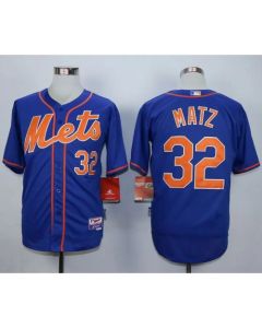 Mets #32 Steven Matz Blue Alternate Home Cool Base Stitched MLB Jersey