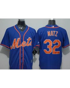 Mets #32 Steven Matz Blue New Cool Base Alternate Home Stitched MLB Jersey