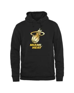 Miami Heat Gold Collection Pullover Hoodie Black