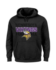 Minnesota Vikings 1st and Goal VI Hoodie Charcoal