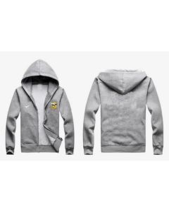 Minnesota Vikings Authentic Logo Hoodie Grey