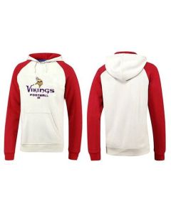 Minnesota Vikings Critical Victory Pullover Hoodie White & Red