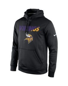 Minnesota Vikings Kick Off Staff Performance Pullover Hoodie Black