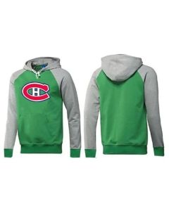 Montreal Canadiens Pullover Hoodie Green & Grey